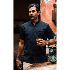 Texas Standard Black Short Sleeve Casual Button Down Shirt L SOLD OUT ONLINE!!